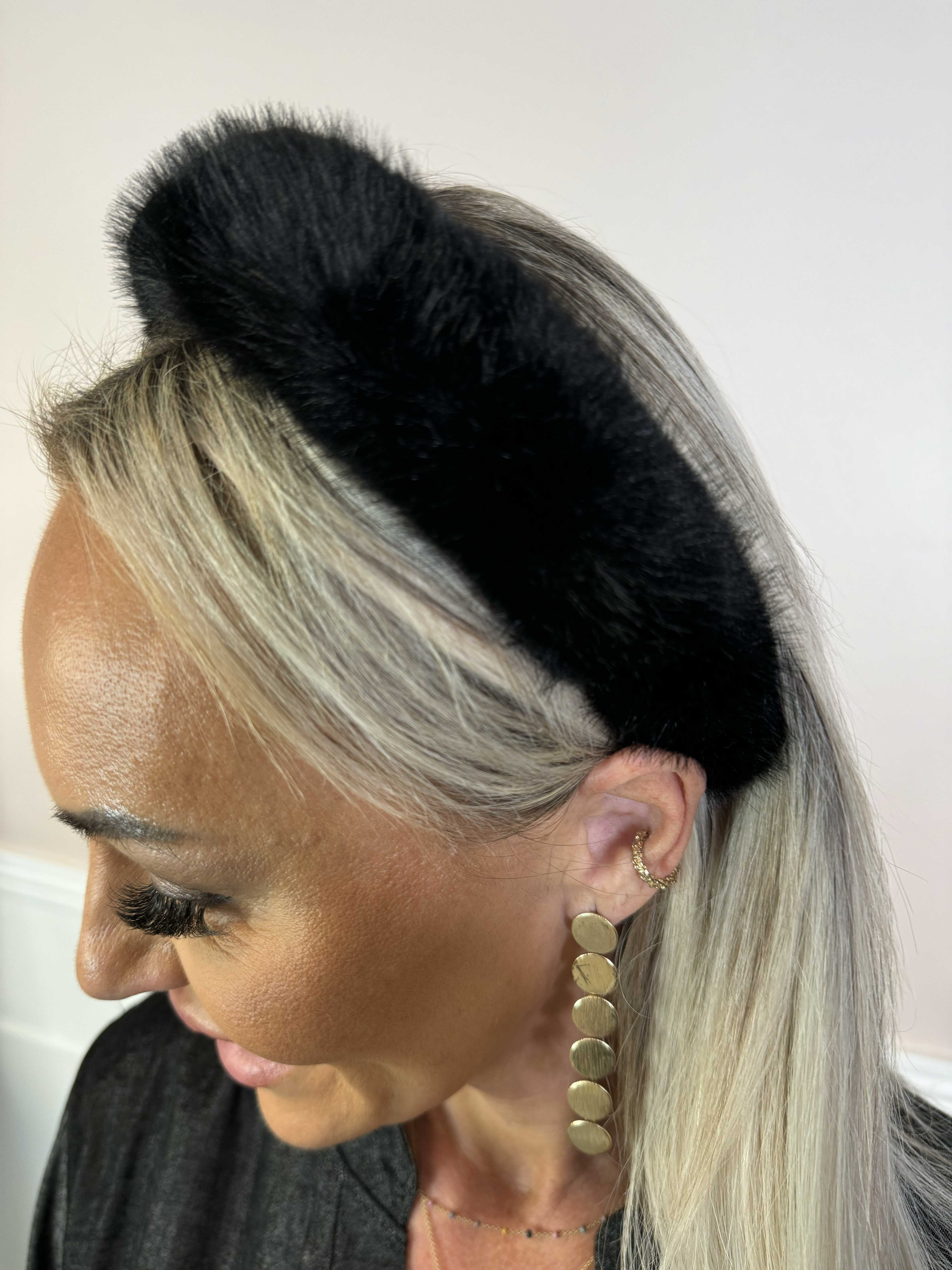 Bloom - Hårbøjle med faux fur